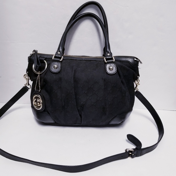 Gucci Sukey GG Original Canvas Top-handle Bag - Picture 2 of 16